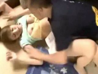 Japan Skinny MILF Gets Pounded by Young Neighbor