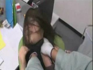 Steamy XXX Fuck Session: Nippon Girl Gets Pounded by Sneaky Thief in Empty Tokyo Office