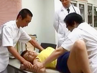 Nippon doctors fuck busty patient in wild Tokyo ride