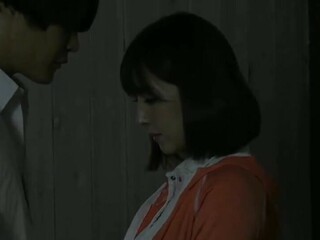 Japanese Teacher's Creamy XXX with Big Titted JAV Idols during Storm