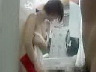 Japanese Teen Pornstar's Nipple Slip in XXX Tokyo Bathhouse