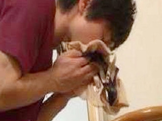 Japanese Schoolgirl's Panty Sniffing Secret Caught on Camera by Her Brother