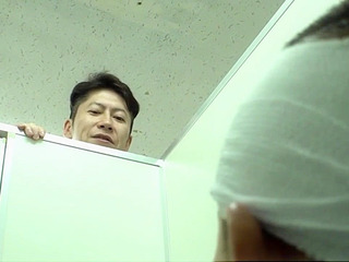 Sexual pervert Hitomi Tanaka gets nasty anal action from a paunchy old geezer in broad daylight!