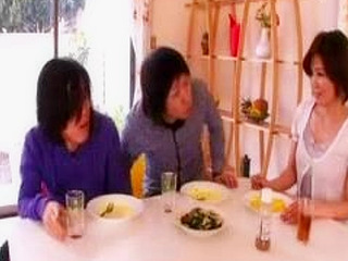 Fucking Aunt's Wet Panties Push Nephews' Buttons in Nippon XXX Playtime