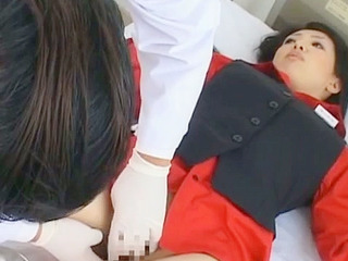 Asian slut gets her wet holes inspected for ultimate fucking pleasure