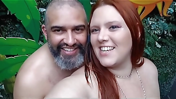 I had a threesome at the nudist party at the swing house